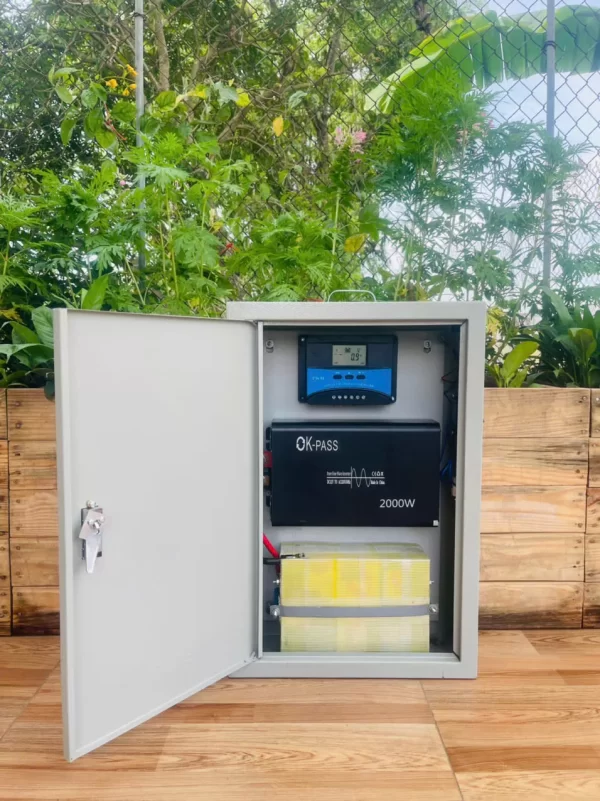 BỘ MÁY PHÁT ĐIỆN NĂNG LƯỢNG MẶT TRỜI CÔNG SUẤT CHỊU TẢI 2000W